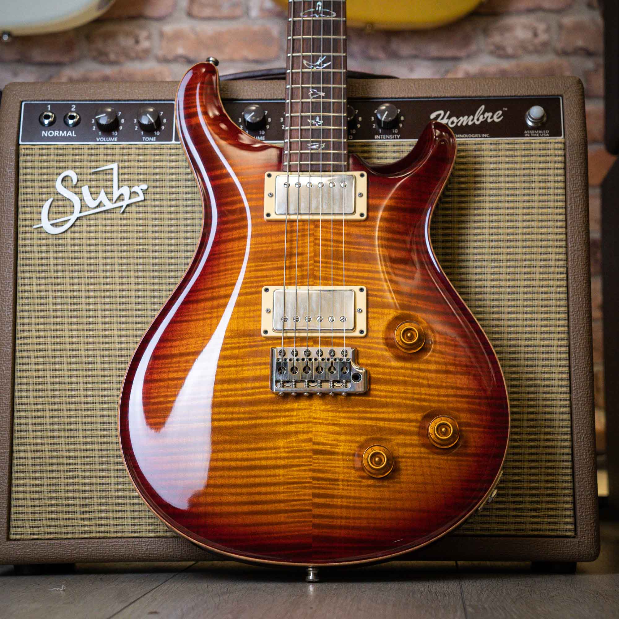 高い品質 10top custom22 prs 2008年製 20th Smith Reed 良杢目（Paul ギター