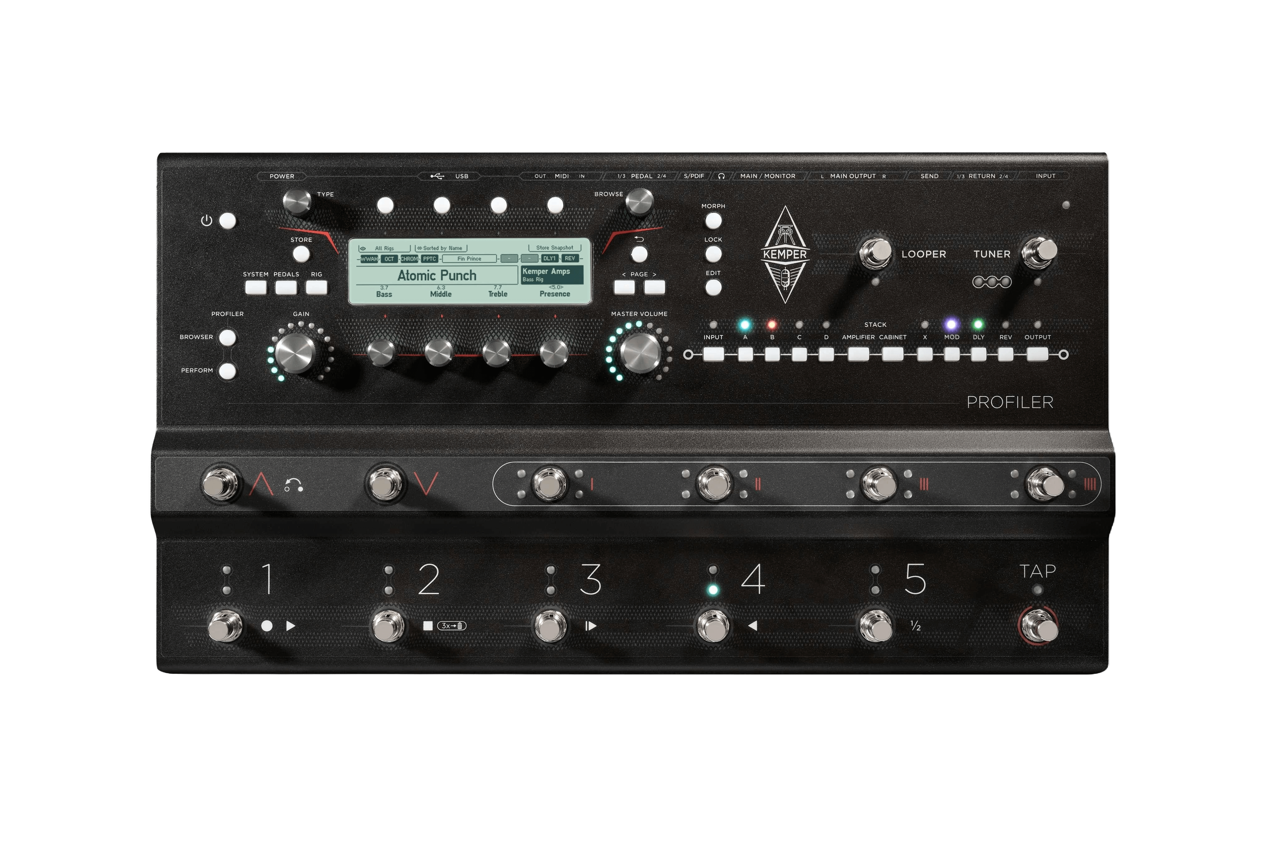 Kemper Profiler Stage MK2 - Modelador de amplificadores para