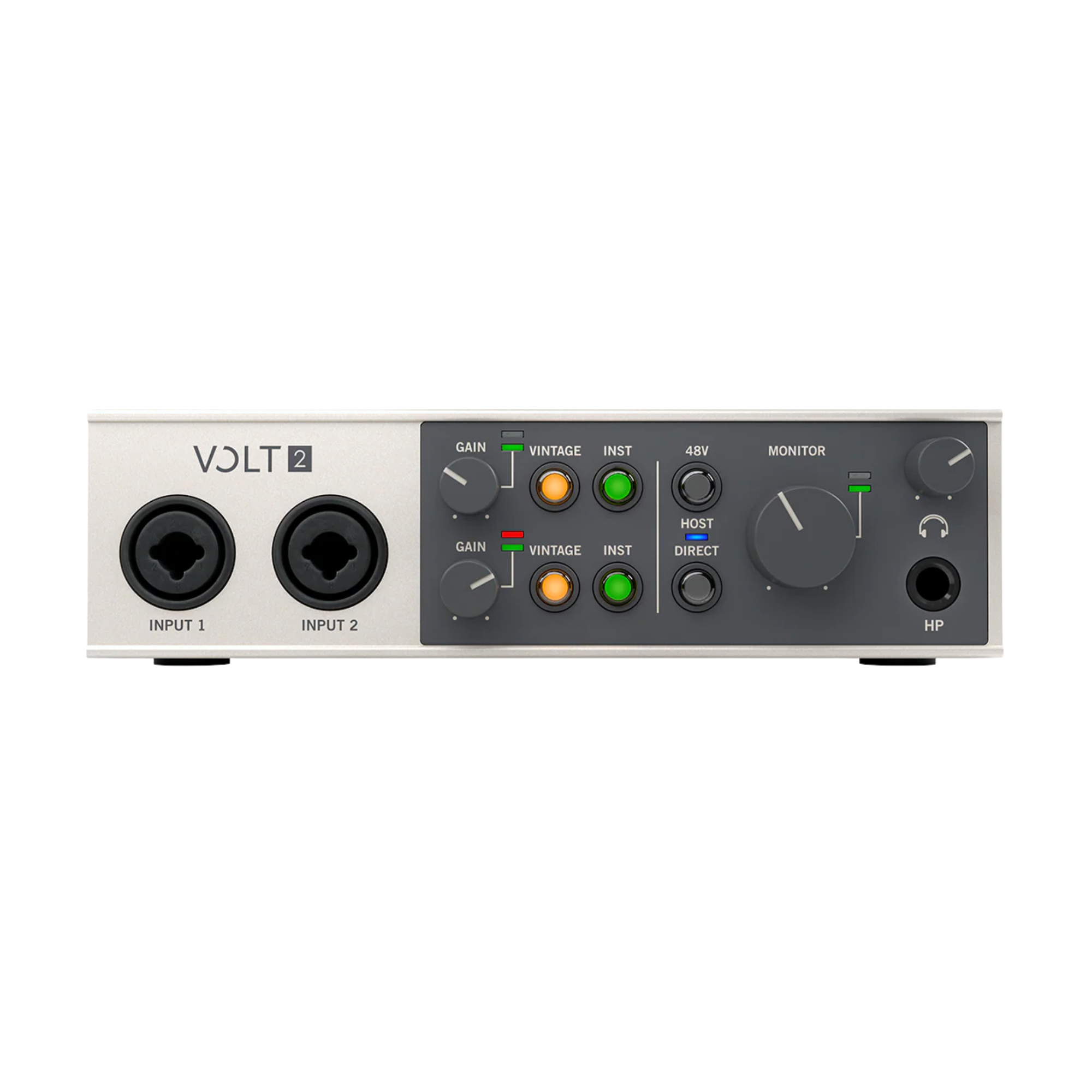Universal Audio VOLT2 USBオーディオインターフェイス Universal Audio Volt 2 - Interfaz de Audio USB-C | Gearhub 🌶️