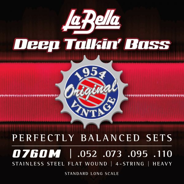 LaBella Deep Talkin’ Bass, 1954 "Original" Style (52110) Cuerdas de