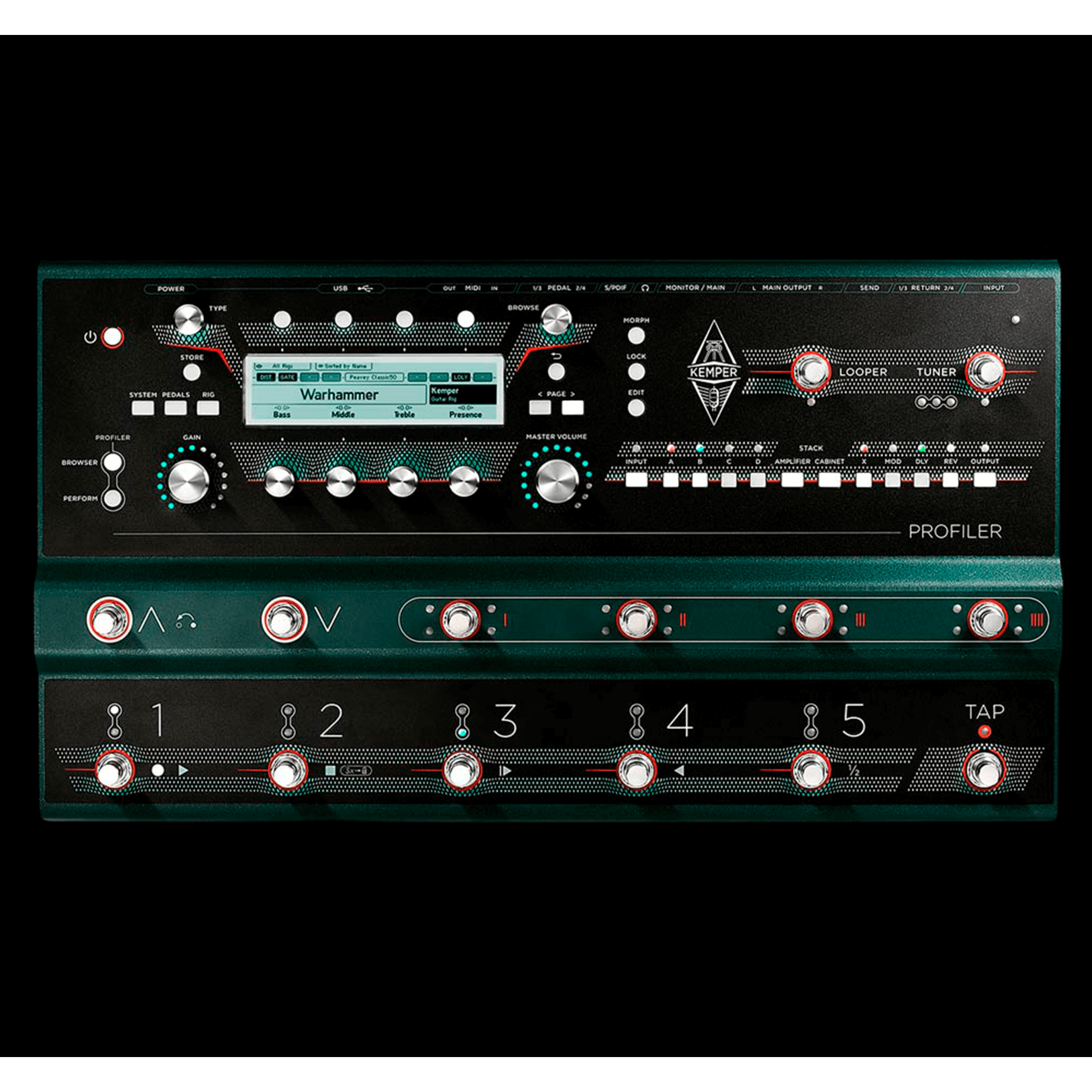 ギター KEMPER Profiler Stage Kemper Profiler Stage - Modelador de amplificadores para guitarra