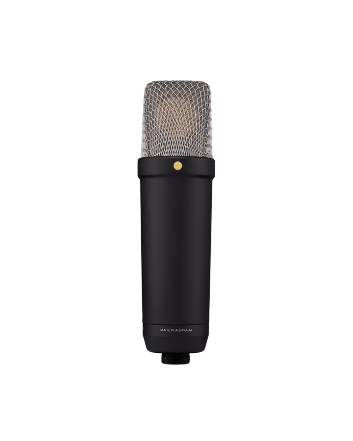 Rode NT1 5th Generation Black - Micrófono condensador de estudio, XLR-USBC