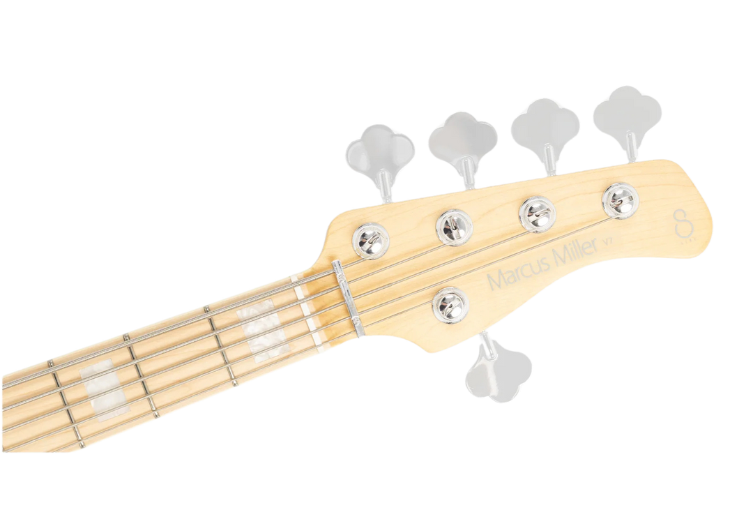 Sire V7 Ash-5 Reissue Tobacco Sunburst Poplar Burl Satin (2nd Gen) - Bajo Eléctrico | Esta variante fue descontinuada debido a un desequilibrio global en el suministro de madera de fresno Swamp Ash en 2021. Anteriormente, era un modelo emblemático y recib