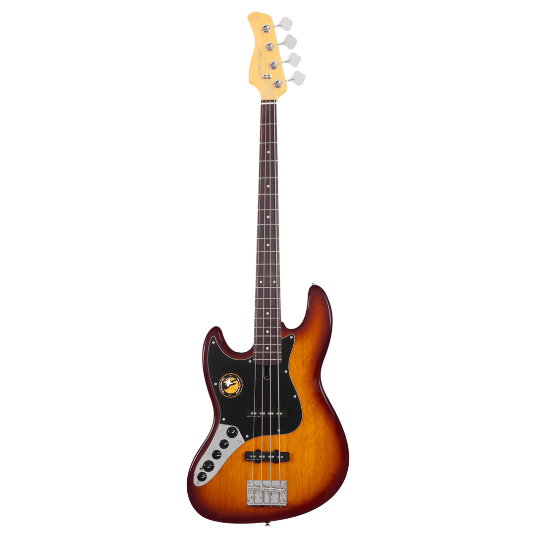 Sire V3 Tobacco Sunburst Left (2nd Gen) - Bajo Eléctrico | Si me hubiesen mostrado los bajos Sire guiándonos solamente por el precio, habría tenido muchas dudas sobre qué tan buenos serían. Afortunadamente, tuve la oportunidad de ver uno y tocarlo sin sab