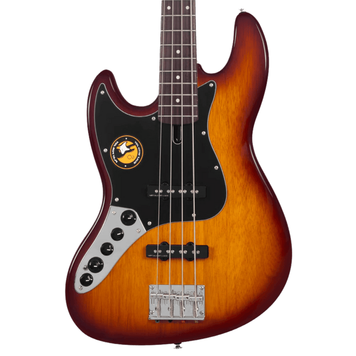 Sire V3 Tobacco Sunburst Left (2nd Gen) - Bajo Eléctrico | Si me hubiesen mostrado los bajos Sire guiándonos solamente por el precio, habría tenido muchas dudas sobre qué tan buenos serían. Afortunadamente, tuve la oportunidad de ver uno y tocarlo sin sab