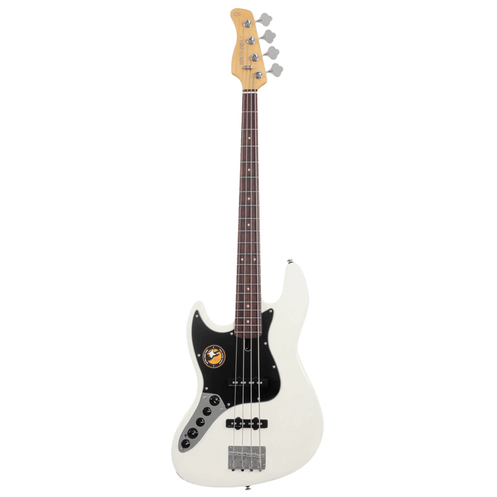 Sire V3 Antique White Left (2nd Gen) - Bajo Eléctrico | Si me hubiesen mostrado los bajos Sire guiándonos solamente por el precio, habría tenido muchas dudas sobre qué tan buenos serían. Afortunadamente, tuve la oportunidad de ver uno y tocarlo sin saber