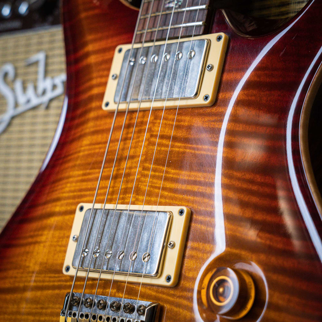 PRS Custom 22 Vintage Sunburst 10-Top 2008 - Guitarra Eléctrica