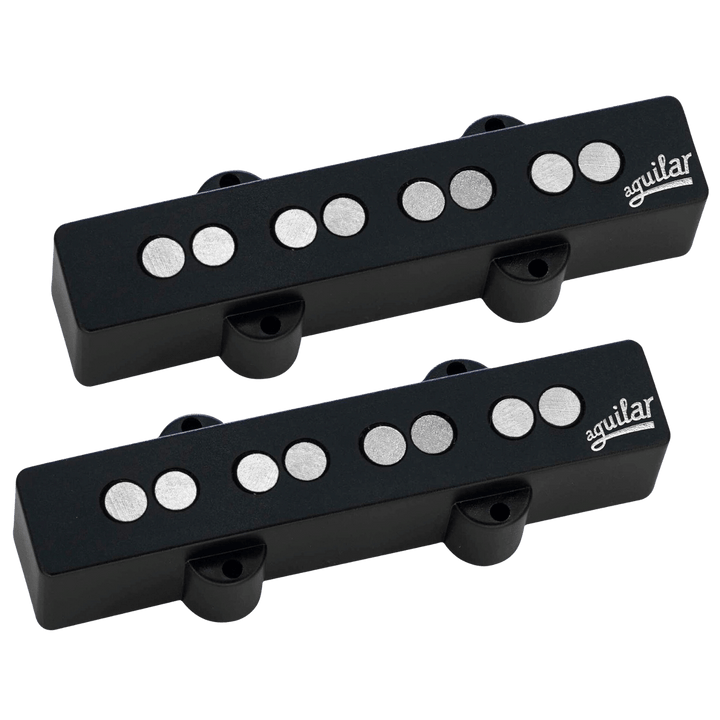 Aguilar 4J-HOT | DescriptionTono clásico de Jazz Bass sin ruido en una Cápsula que funciona muy bien para todos los estilos de interpretación. Con nuestro diseño de bobina dividida, estas pastillas brindan un carácter profundo de en los rangos bajos, un r