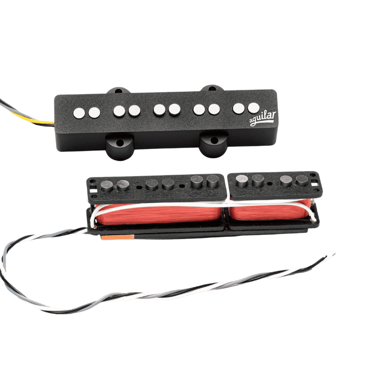 Aguilar AG 4J-HC - Cápsula de Bajo | DescriptionNoise-free, classic Jazz Bass tone in a pickup that works great for all playing styles. Featuring our split-coil design, these pickups deliver a deep low-end, rich midrange character, and clear articulation