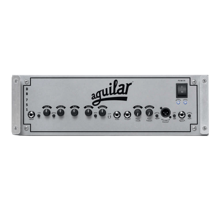 Aguilar DB751 - Amplificador de Bajo | El DB® 751 combina el legendario tono a Tubos del DB® 750 con un mayor control de ecualización. Una combinación perfecta de potencia bruta y excelente tono, el DB® 751 continúa el legado establecido por el mundialmen