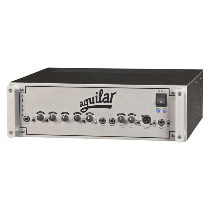 Aguilar DB751 - Amplificador de Bajo | El DB® 751 combina el legendario tono a Tubos del DB® 750 con un mayor control de ecualización. Una combinación perfecta de potencia bruta y excelente tono, el DB® 751 continúa el legado establecido por el mundialmen