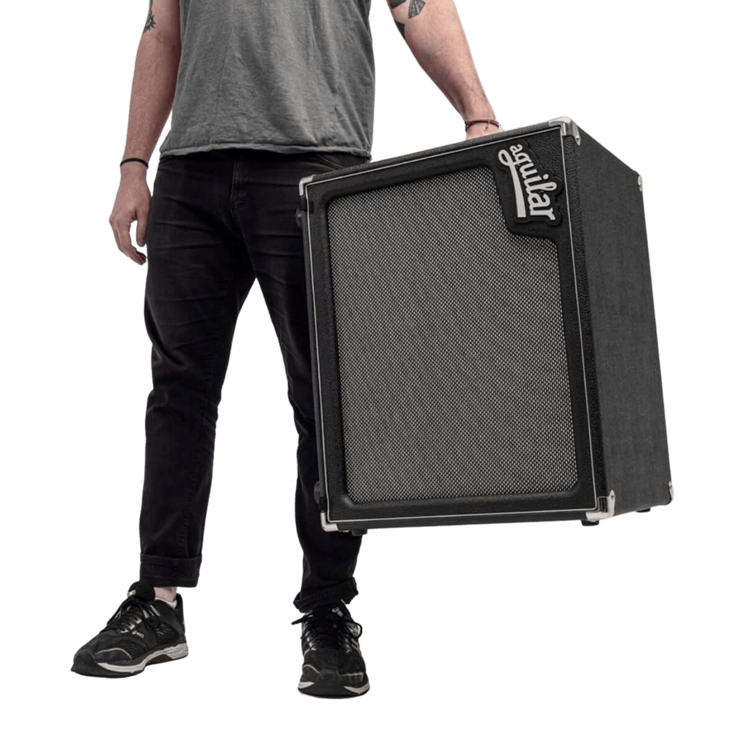 Aguilar SL 210 - Gabinete de Bajo | Diseñada y construida por Aguilar Amplifications en New York con el único objetivo de hacer el mejor gabinete para pequeños y medianos escenarios. El Aguilar SL210 es un gabinete compacto, “punchy”, con mucho Low End y