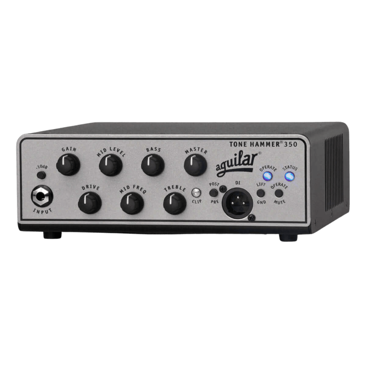 Aguilar Tone Hammer 350 - Amplificador de Bajo (Stock B) | Creado en el año 2012, el Tone Hammer 350 produce un gran sonido. Fácil de comprar y fácil de transportar, los músicos con un presupuesto contado pueden tenerlo todo!. Este amplificador tiene el s