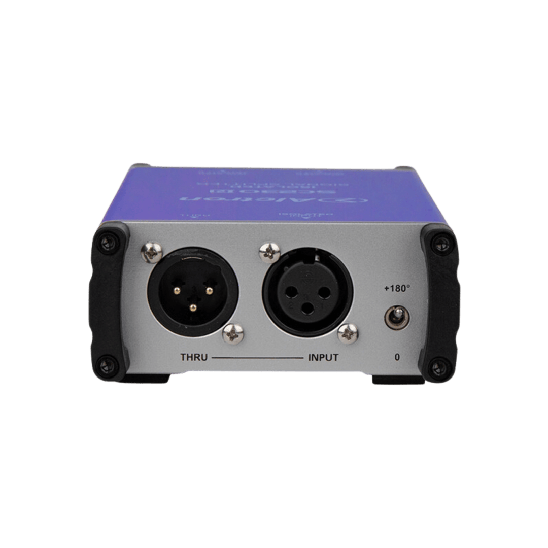 Alctron SC230N - Splitter para Micrófono | Divide una entrada XLR de micrófono macho en 2 salidas XLR iguales a la original y directa a otra salida XLR, interruptor de elevación a tierra, carcasa de aluminio. El SC230N es un divisor de micrófono aislado q