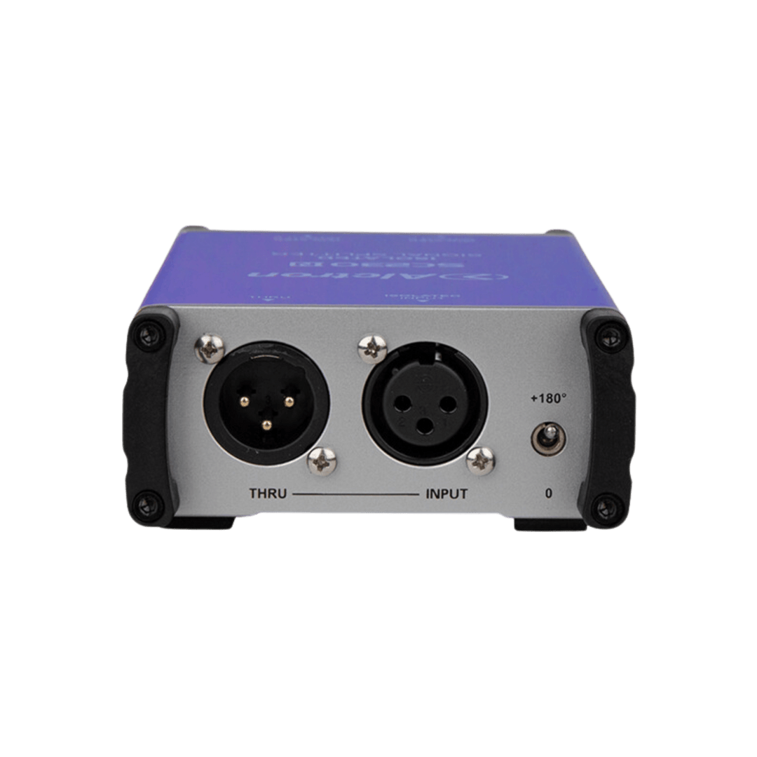 Splitter Microfonico Alctron SC230N | Isolato Con Trasformatore 1:1 | 2 Uscite XLR Con Ground Lift