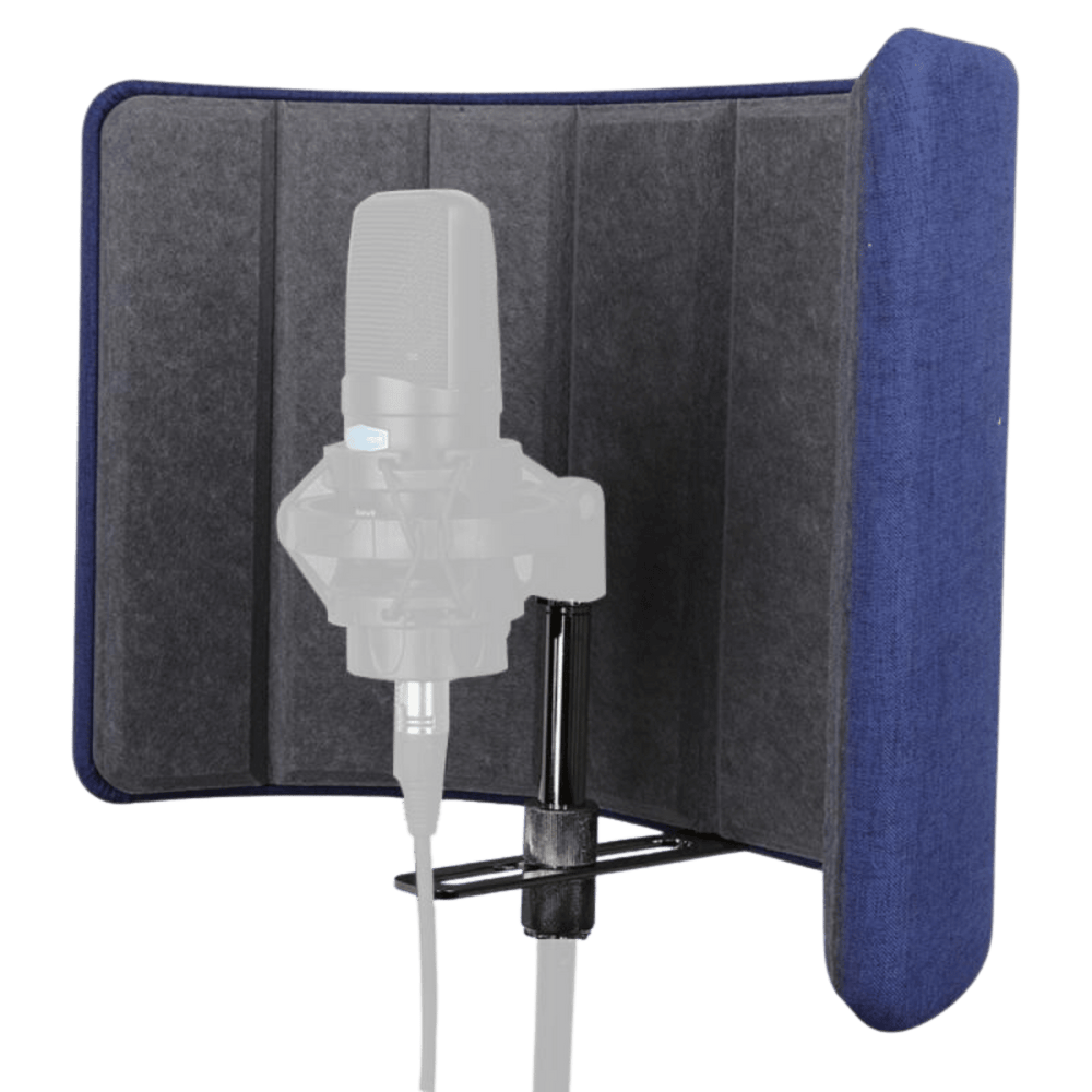 Alctron VB660 - Pantalla Acústica Difusora | Diseño de material de absorción acústica de 4 capas que imparte una coloración sónica casi nula a sus pistas, amortigua eficazmente los reflejos sin perder el extremo superior. VB660 es un parabrisas acústico d