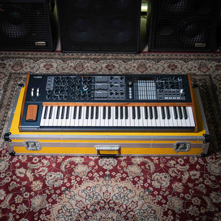 Teclado Sintetizador Arturia PolyBrute | NO INCLUYE CASE El Arturia PolyBrute es un sintetizador analógico polifónico de alto rendimiento que combina la calidez de la síntesis analógica con la versatilidad de la tecnología digital. Con un diseño elegante