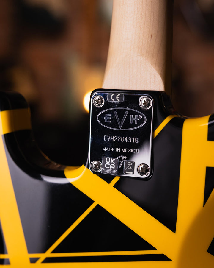 EVH Stripe Black Yellow 2013
