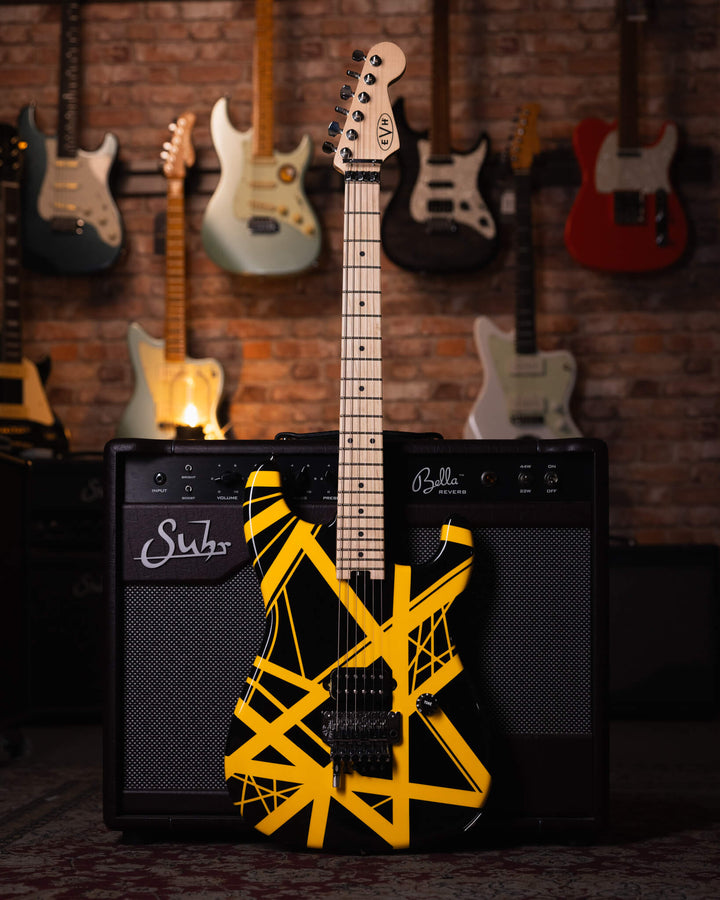 EVH Stripe Black Yellow 2013