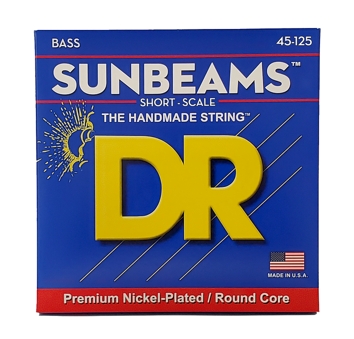 DR SUNBEAMS ™ Nickel Plated Steel (45-125) - Cuerdas de Bajo Eléctrico