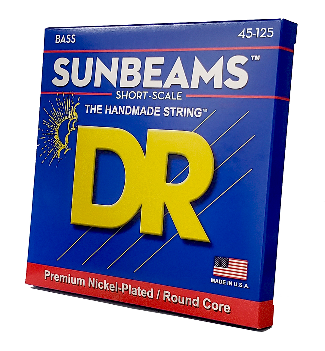 DR SUNBEAMS ™ Nickel Plated Steel (45-125) - Cuerdas de Bajo Eléctrico