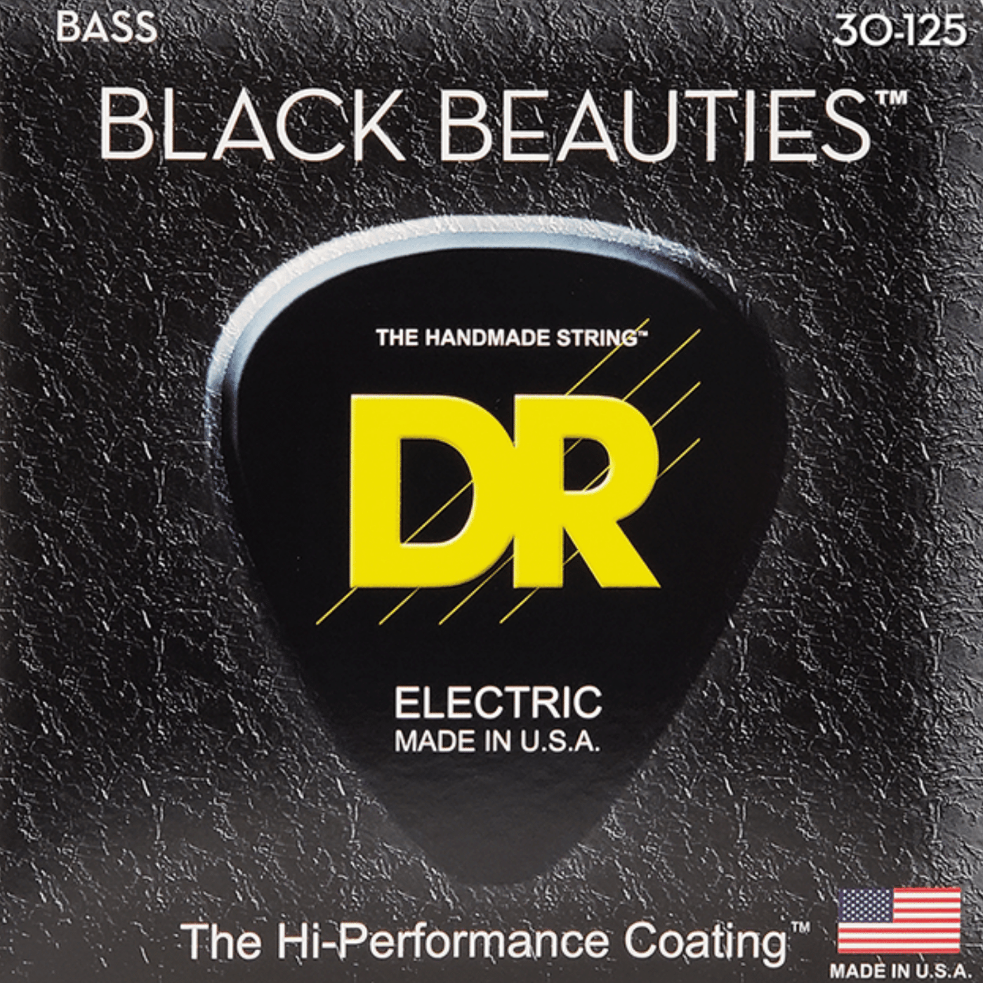 DR Strings Black Beauties 6 (30-125) Cuerdas de Bajo Eléctrico