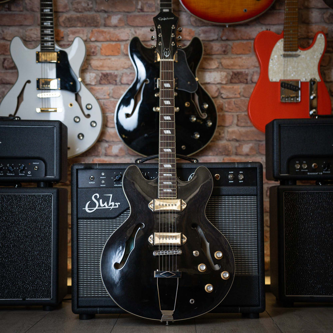 Epiphone Casino Worn Ebony - Guitarra Eléctrica – Gearhub