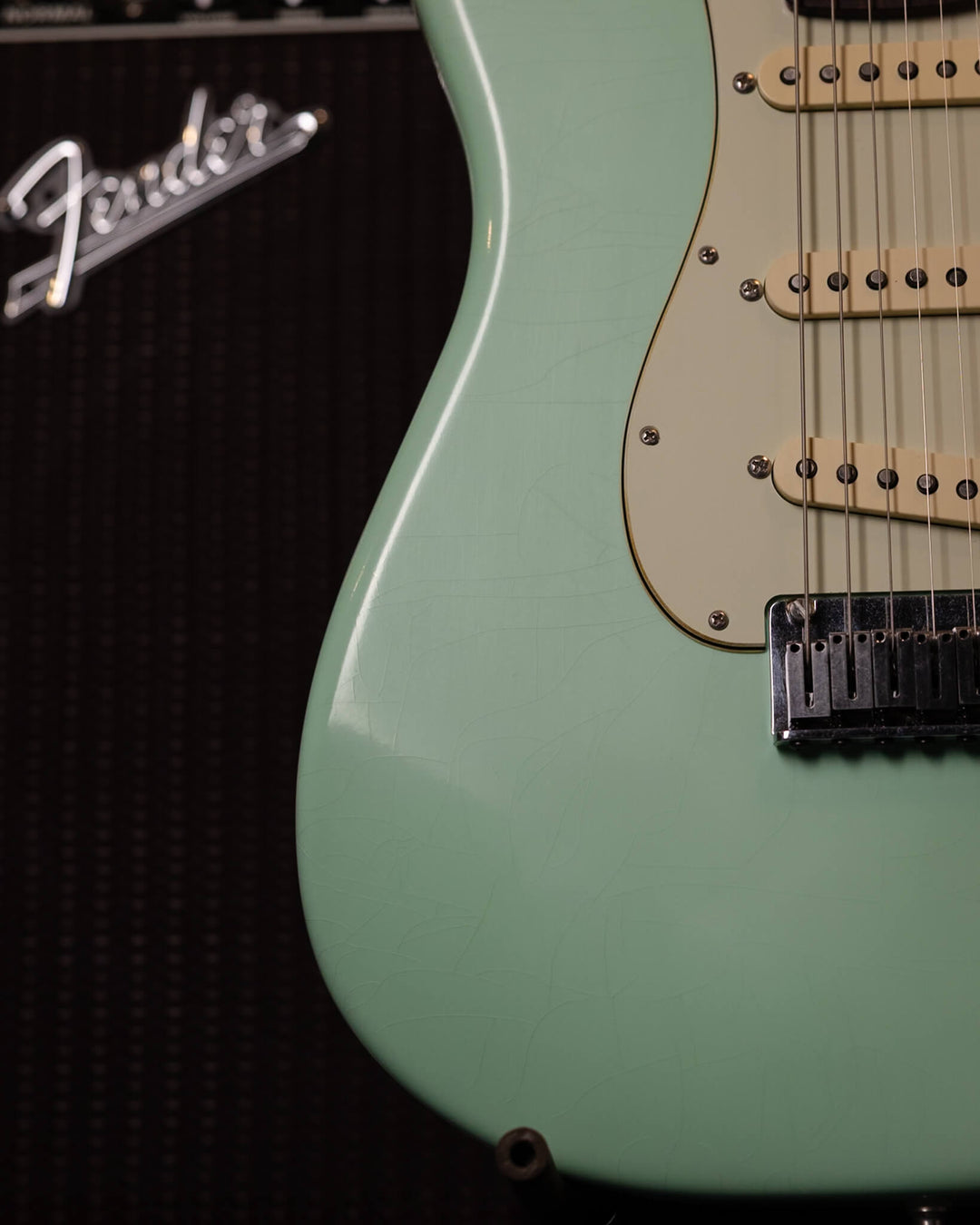 Fender Stratocaster American Ultra Luxe Vintage '60s Surf Green 2025