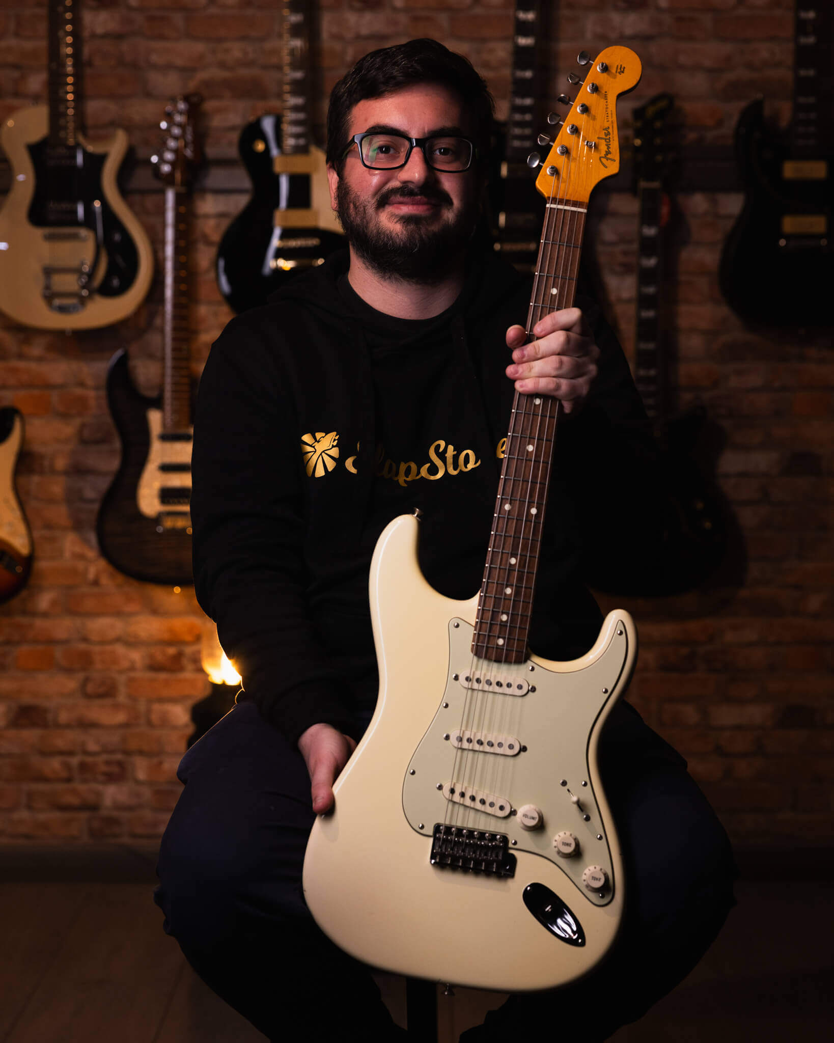 Fender Stratocaster American Vintage Olympic White '97 - Guitarra