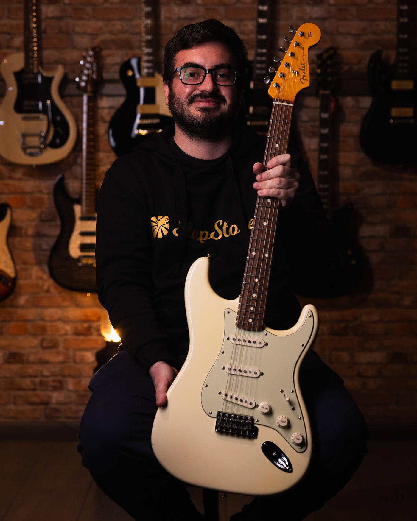 Fender Stratocaster American Vintage Olympic White '97 - Guitarra Eléctrica