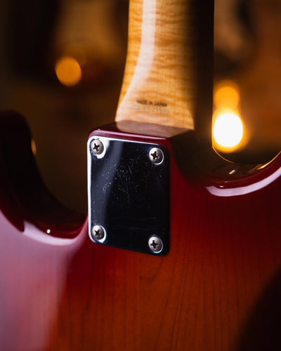 Fender Stratocaster Foto Flame Cherryburst MIJ '95 - Guitarra Eléctrica