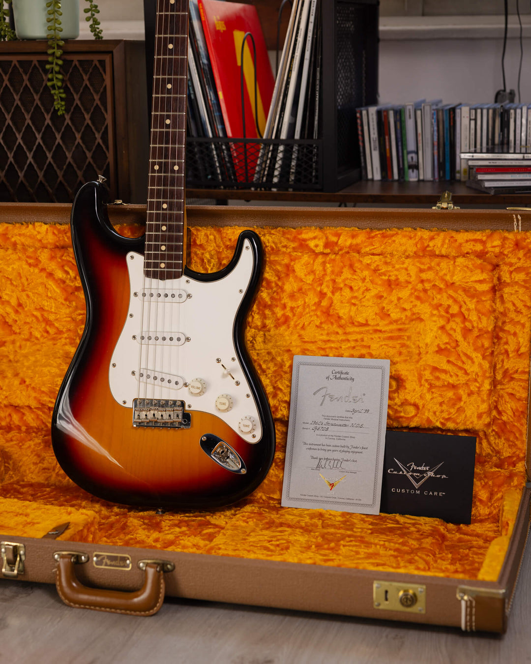 Fender Custom Shop Stratocaster N.O.S Tobacco Sunburst 1999