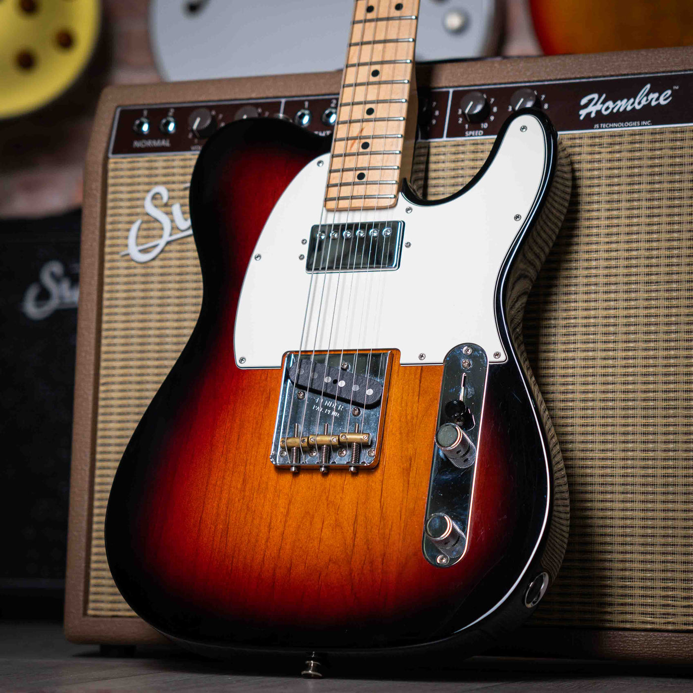 Fender Telecaster American Performer HUM Sunburst 2018 - Guitarra Eléctrica