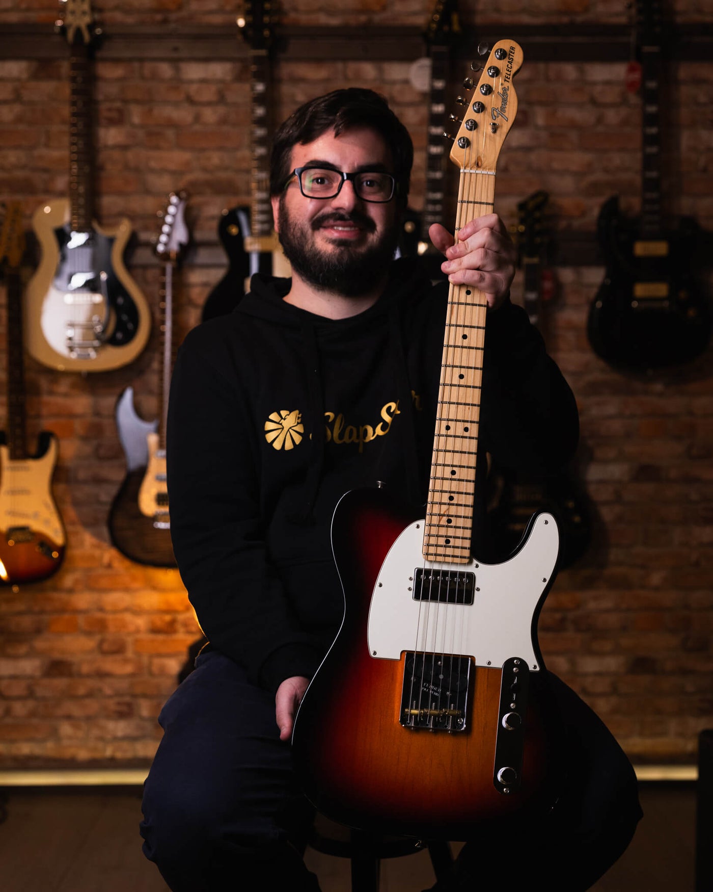 Fender Telecaster American Performer HUM Sunburst 2018 - Guitarra Eléctrica