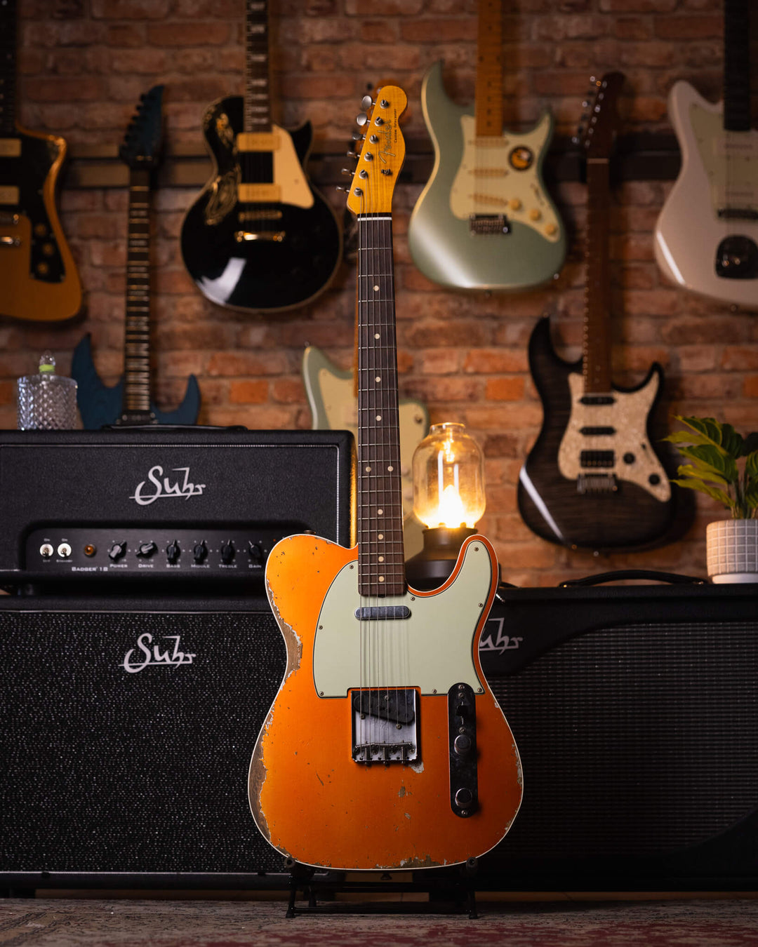 Fender Telecaster Custom Heavy Relic Candy Tangerine 2019