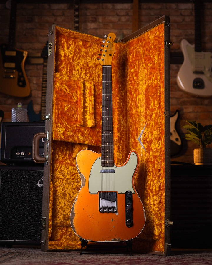 Fender Telecaster Custom Heavy Relic Candy Tangerine 2019