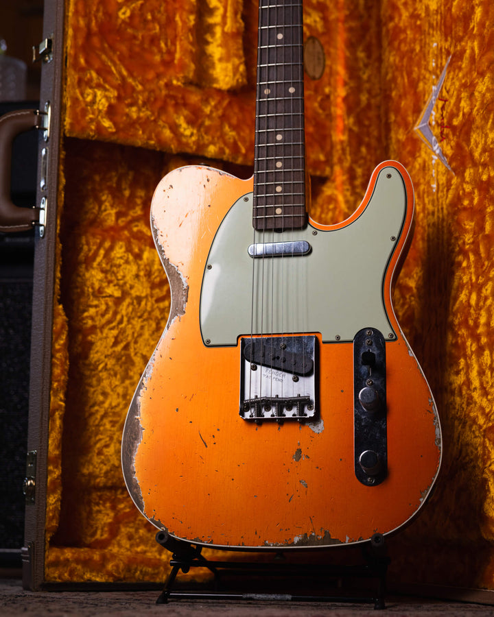 Fender Telecaster Custom Heavy Relic Candy Tangerine 2019