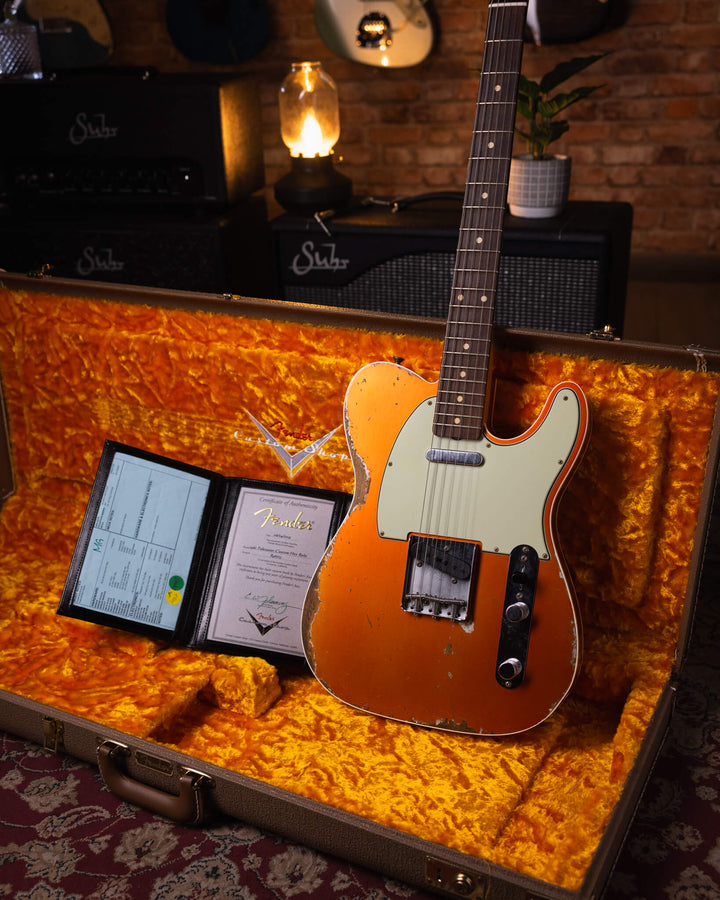 Fender Telecaster Custom Heavy Relic Candy Tangerine 2019
