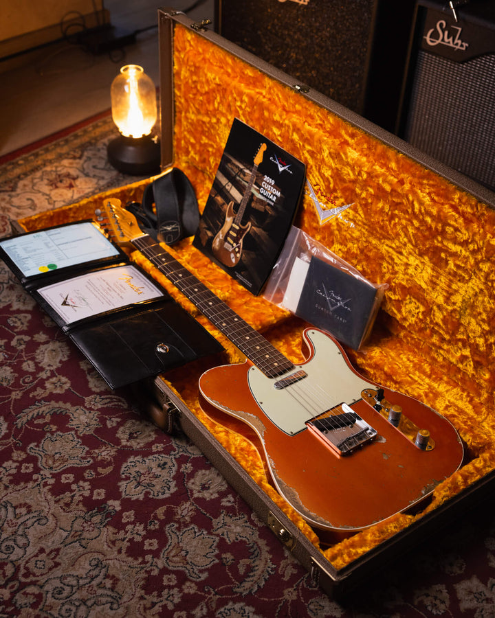 Fender Telecaster Custom Heavy Relic Candy Tangerine 2019