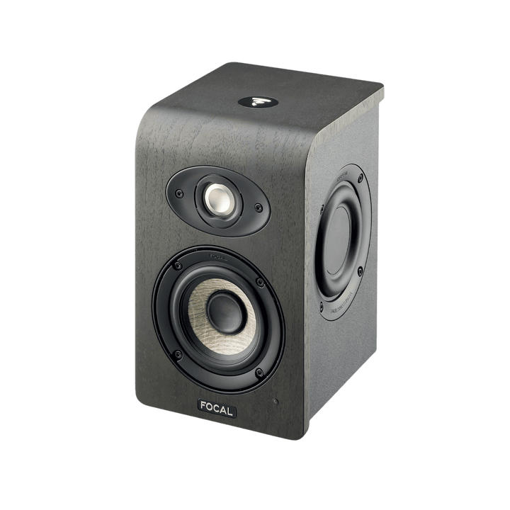 Focal Shape 40 - Monitor Estudio Activo 4" | Monitor de estudio activo de 2 vías, ideal para espacios pequeños y monitoreo de campo cercano. Cuenta con un woofer de 4″ con cono de lino y un tweeter de aluminio-magnesio de 1″ en cúpula invertida. Ofrece un