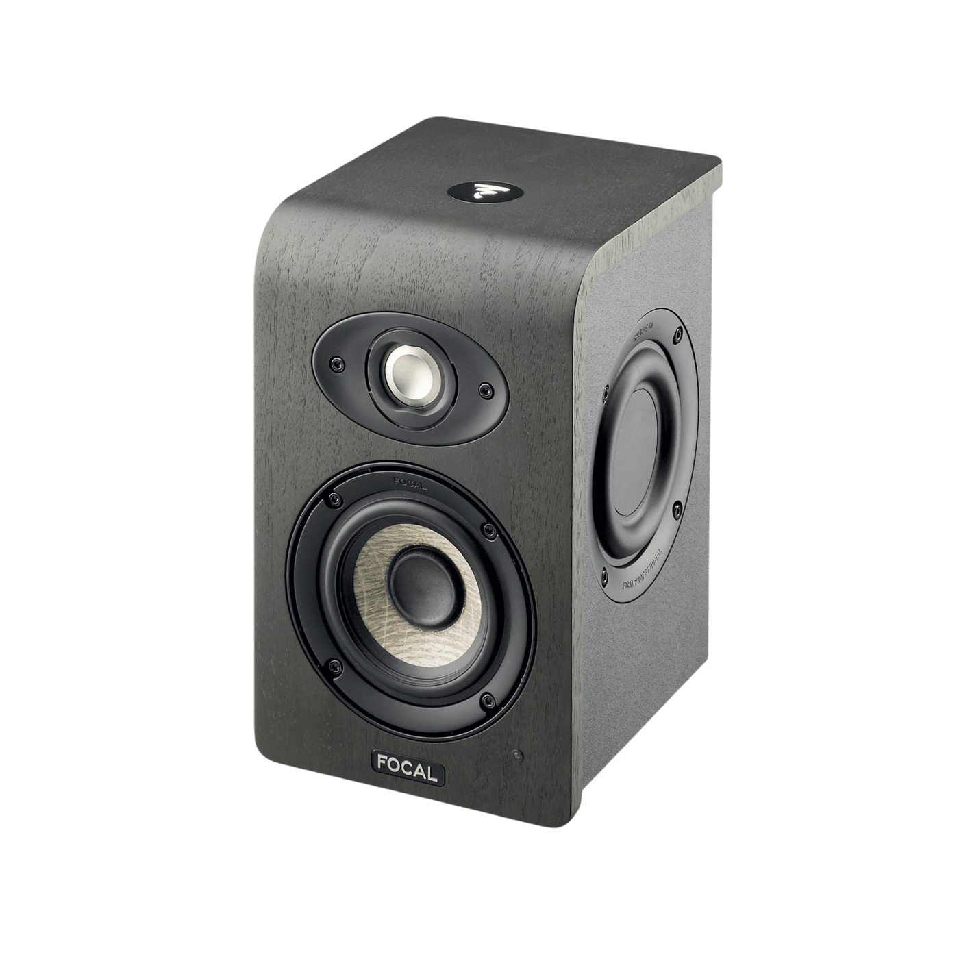 Focal Shape 40 - Monitor Estudio Activo 4" | Monitor de estudio activo de 2 vías, ideal para espacios pequeños y monitoreo de campo cercano. Cuenta con un woofer de 4″ con cono de lino y un tweeter de aluminio-magnesio de 1″ en cúpula invertida. Ofrece un