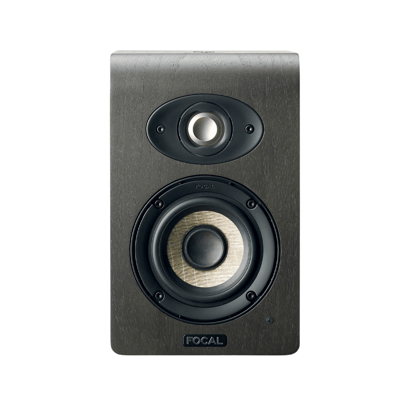 Focal Shape 40 - Monitor Estudio Activo 4" | Monitor de estudio activo de 2 vías, ideal para espacios pequeños y monitoreo de campo cercano. Cuenta con un woofer de 4″ con cono de lino y un tweeter de aluminio-magnesio de 1″ en cúpula invertida. Ofrece un