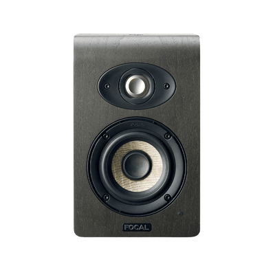 Focal Shape 40 - Monitor Estudio Activo 4" | Monitor de estudio activo de 2 vías, ideal para espacios pequeños y monitoreo de campo cercano. Cuenta con un woofer de 4″ con cono de lino y un tweeter de aluminio-magnesio de 1″ en cúpula invertida. Ofrece un