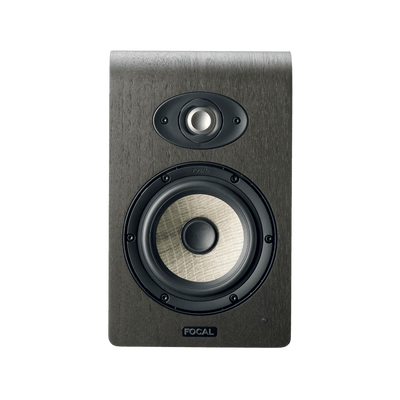 Focal Shape 50 - Monitor Estudio Activo 5" | Monitor de estudio activo de 2 vías diseñado para campo cercano. Incorpora un woofer de 5" con cono de lino, tweeter de cúpula invertida y dos radiadores pasivos laterales. Ofrece una respuesta en frecuencia de
