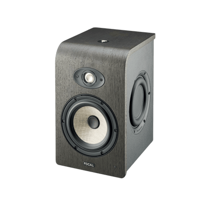 Focal Shape 65 - Monitor Estudio Activo 6.5" | Monitor de estudio activo de 2 vías diseñado para campo cercano. Incorpora un woofer de 6.5" con cono de lino, tweeter de cúpula invertida y dos radiadores pasivos laterales. Ofrece una respuesta en frecuenci