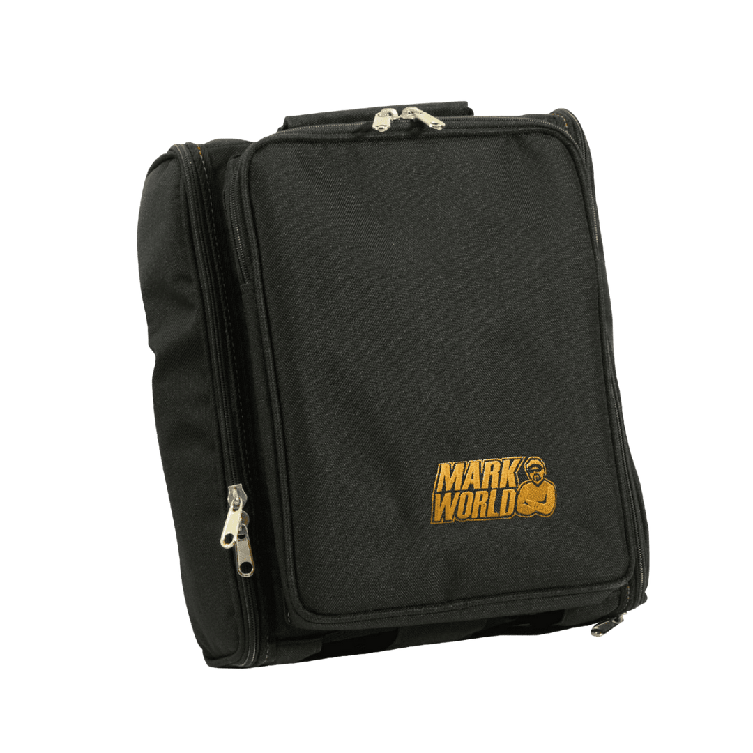 Funda Markbass Little Mark / Marcus | This premium-quality amp bag allows you to transport your Little Mark or Little Marcus head in a knapsack (along with cables, tuner, charts, etc.) and then keep the amp in the bag during use. Ultra-handy for in town g