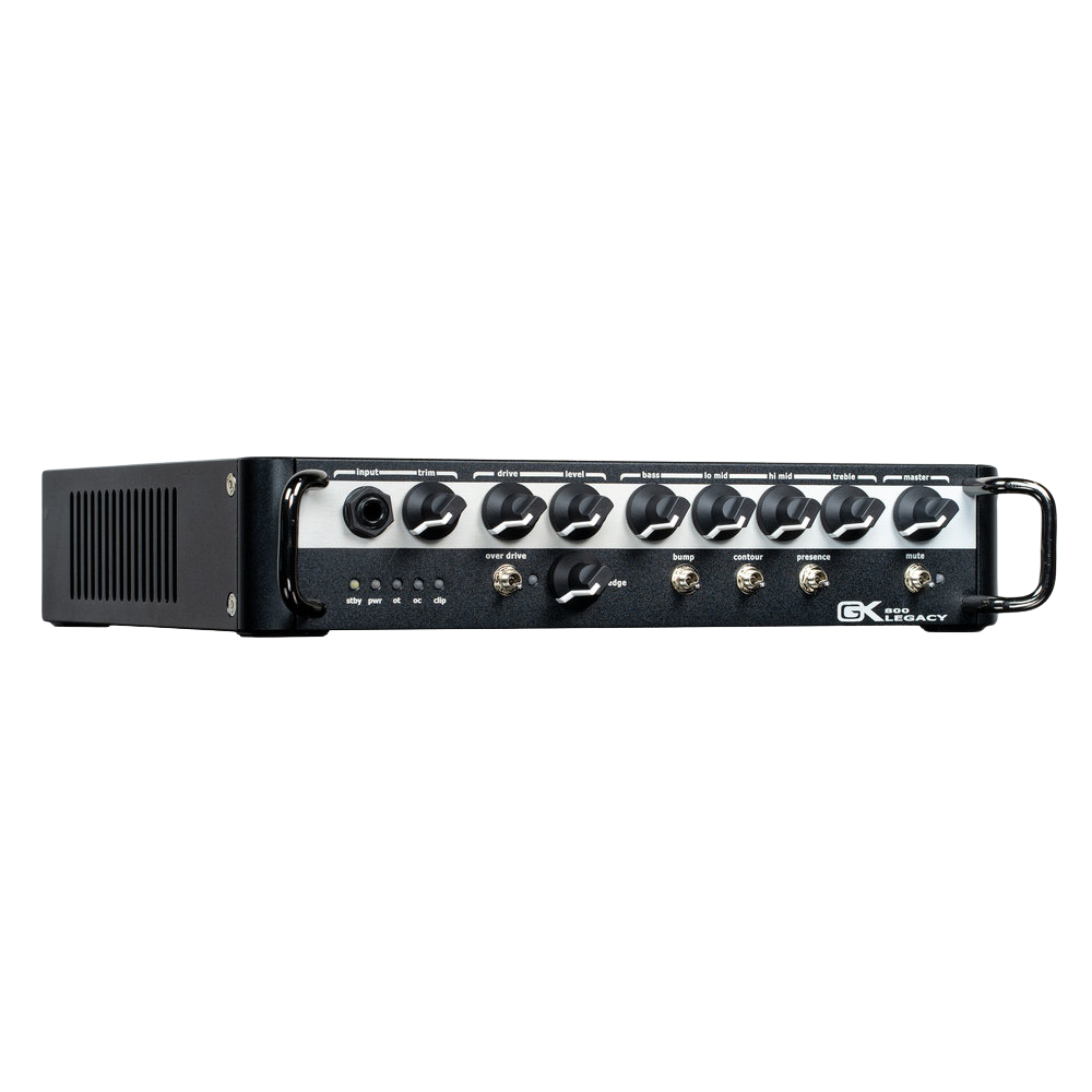 Gallien-Krueger Legacy 800 - Amplificador de Bajo | La Serie Legacy representa cincuenta años de diseño, innovación y experiencia en la industria en Gallien-Krueger. Bob Gallien permanece al frente de la compañía, trabajando en el laboratorio todos los dí