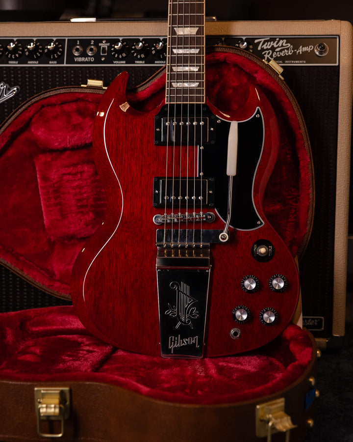 Gibson SG 64" Standard Reissue, Heavy Aged Faded Cherry 2020