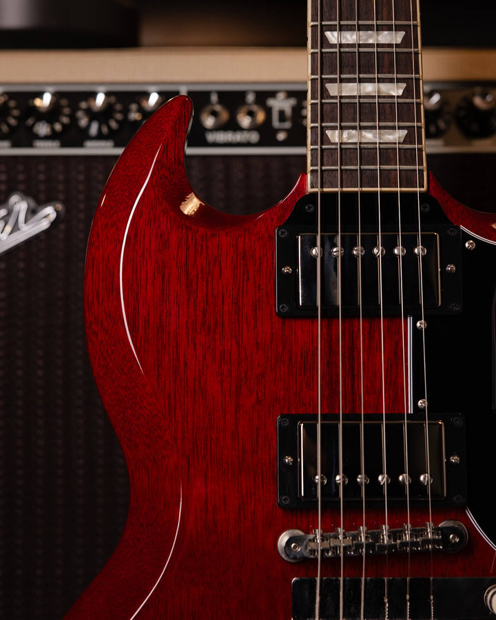 Gibson SG 64" Standard Reissue, Heavy Aged Faded Cherry 2020