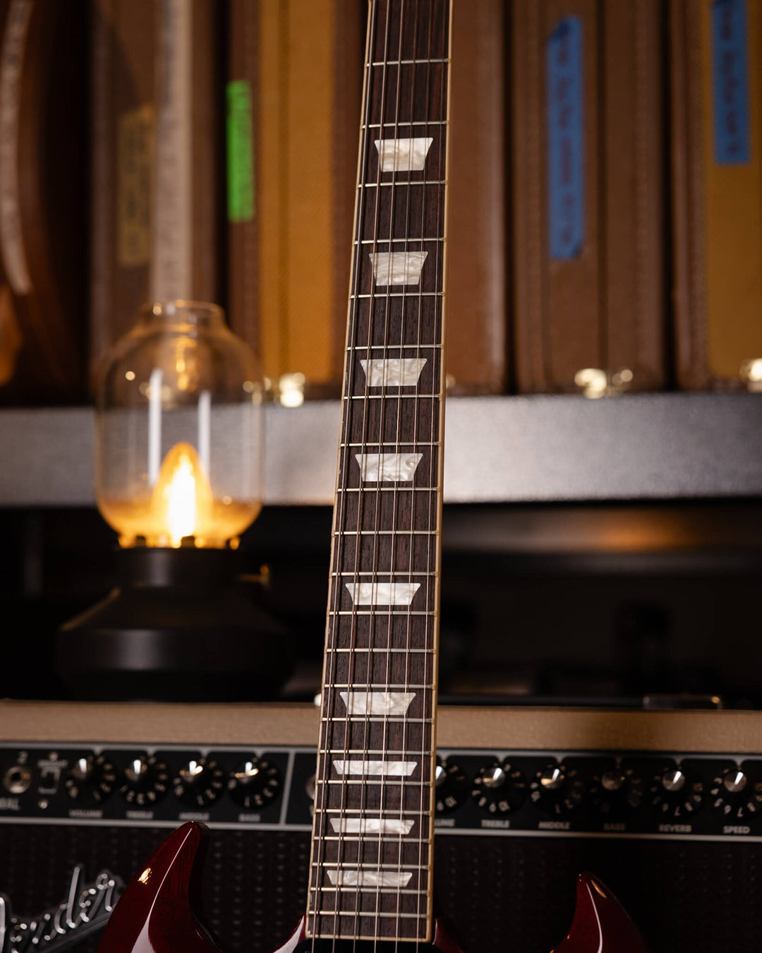 Gibson SG 64" Standard Reissue, Heavy Aged Faded Cherry 2020
